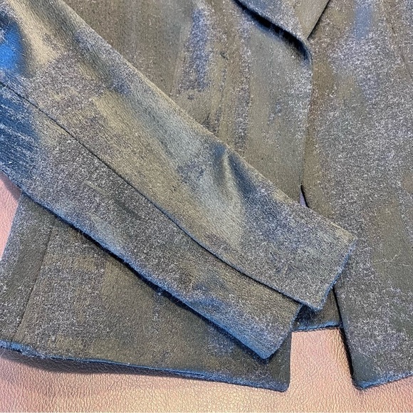 Elie Tahari Textured Black Suit Blazer 10 - Picture 9 of 14